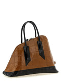 The Attico Brown Calf Leather Bos Taurus Handbag