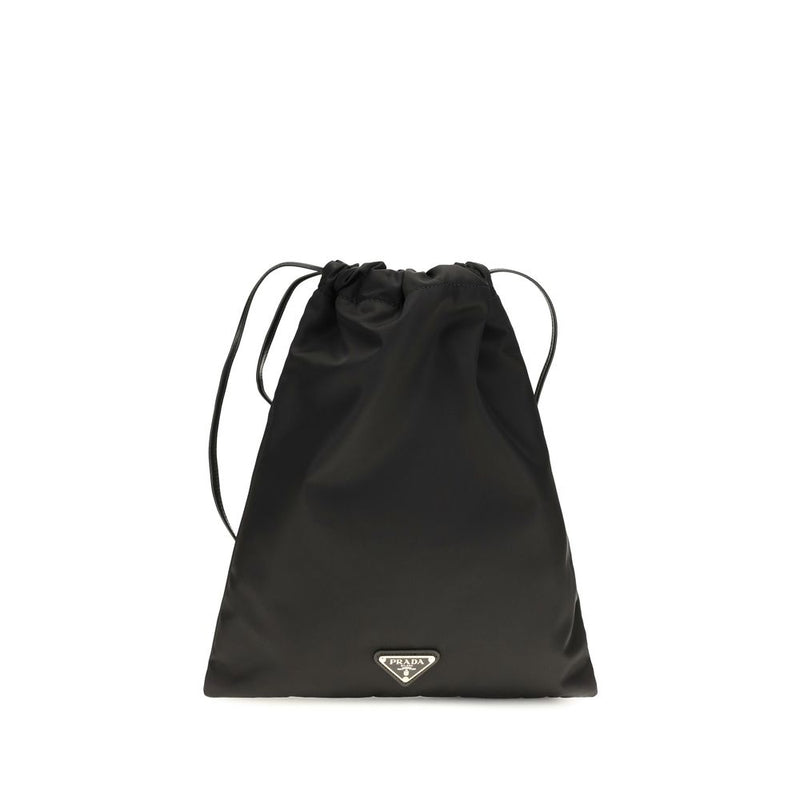 Prada Black Polyamide Clutch Bag