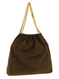 Stella McCartney Brown Polyester Shoulder Bag