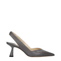 Jimmy Choo Gray Leather Heeled Sandals