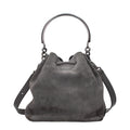 Jimmy Choo Gray Leather Handbag