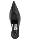 Jimmy Choo Blue Leather High Heel Pumps