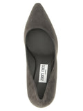 Jimmy Choo Gray Leather High Heel Pumps