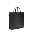 Valentino Garavani Black Calf Leather Bos Taurus Shoulder Bag