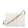 Jimmy Choo White Leather Crossbody Bag