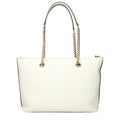 Jimmy Choo White Leather Shoulder Bag