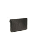 Saint Laurent Black Lamb Ovis Aries Aries Clutch Bag