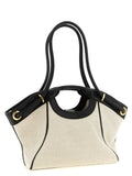 Balmain Bicolor Cotton Tote Bag