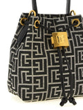 Balmain Bicolor Polyester Handbag