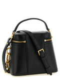 Balmain Black Buffalo Leather Handbag