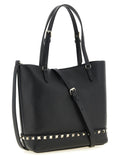 Valentino Garavani Black Calfskin Shoulder Bag