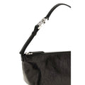 Fendi Black Calf Leather Bos Taurus Clutch Bag
