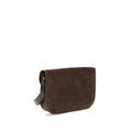 Valentino Garavani Brown Calf Leather Bos Taurus Shoulder Bag