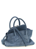 The Attico Blue Cotton Handbag