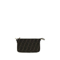 Fendi Brown Polyester Shoulder Bag