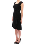 Dolce & Gabbana Black floral lace sicily runway dress