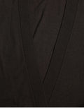 Dolce & Gabbana Black Wool V-neck Crossed Cardigan Sweater