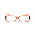 Emilio Pucci Orange Plastic Glasses (Frames)