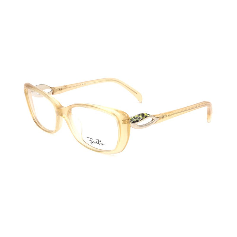 Emilio Pucci Orange Plastic Glasses (Frames)