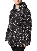 Dolce & Gabbana Black Polyester Hooded Reversible Jacket