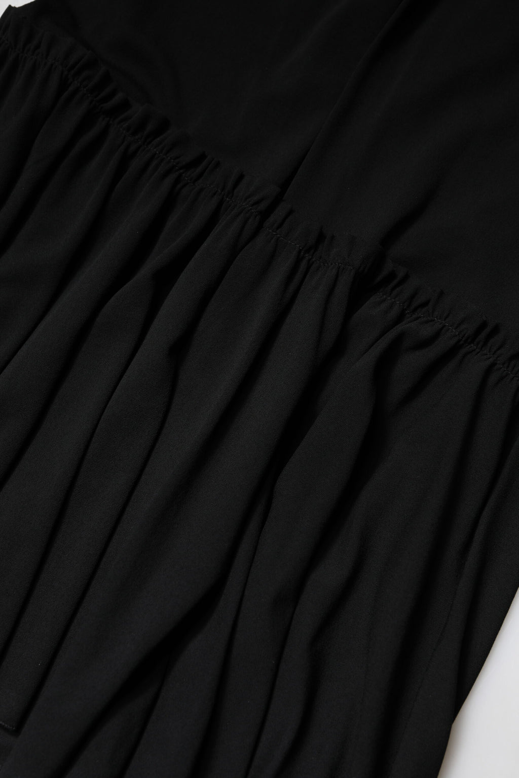 Dolce & Gabbana Black Mermaid Cut High Waist Midi Skirt