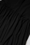 Dolce & Gabbana Black Mermaid Cut High Waist Midi Skirt
