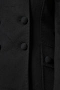 Dolce & Gabbana Black Wool Sartoria Italiano Blazer Jacket