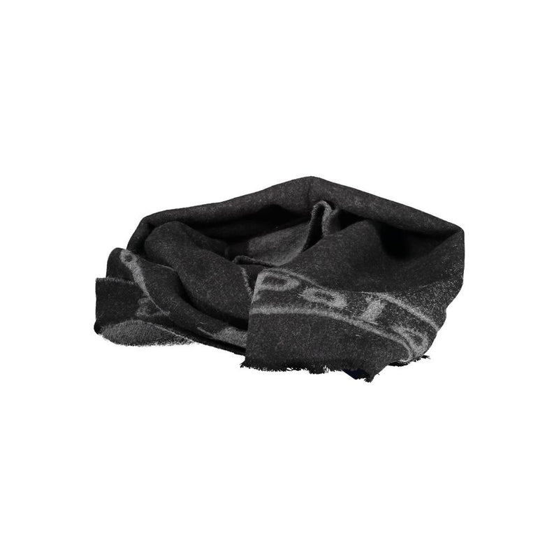 Ralph Lauren Nero Lana Uomo Scarf
