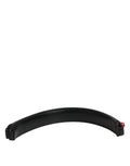 Dolce & Gabbana Black Embellished Leather Bag Handle Women Shoulder Strap