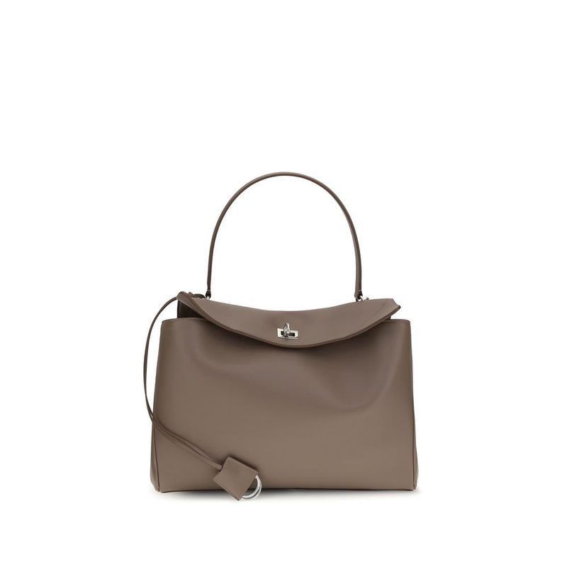 Balenciaga Gray Calf Leather Bos Taurus Shoulder Bag